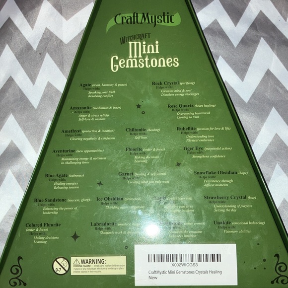 ❄️SOLD❄️UNOPENED GEMSTONES FOR CRAFT❄️ - Picture 2 of 2